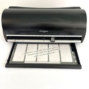 Discgear Selector 100 CD DVD Disc Storage Case Organizer Black Y2K blue ray